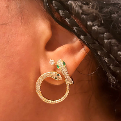 Snake Stud Earring