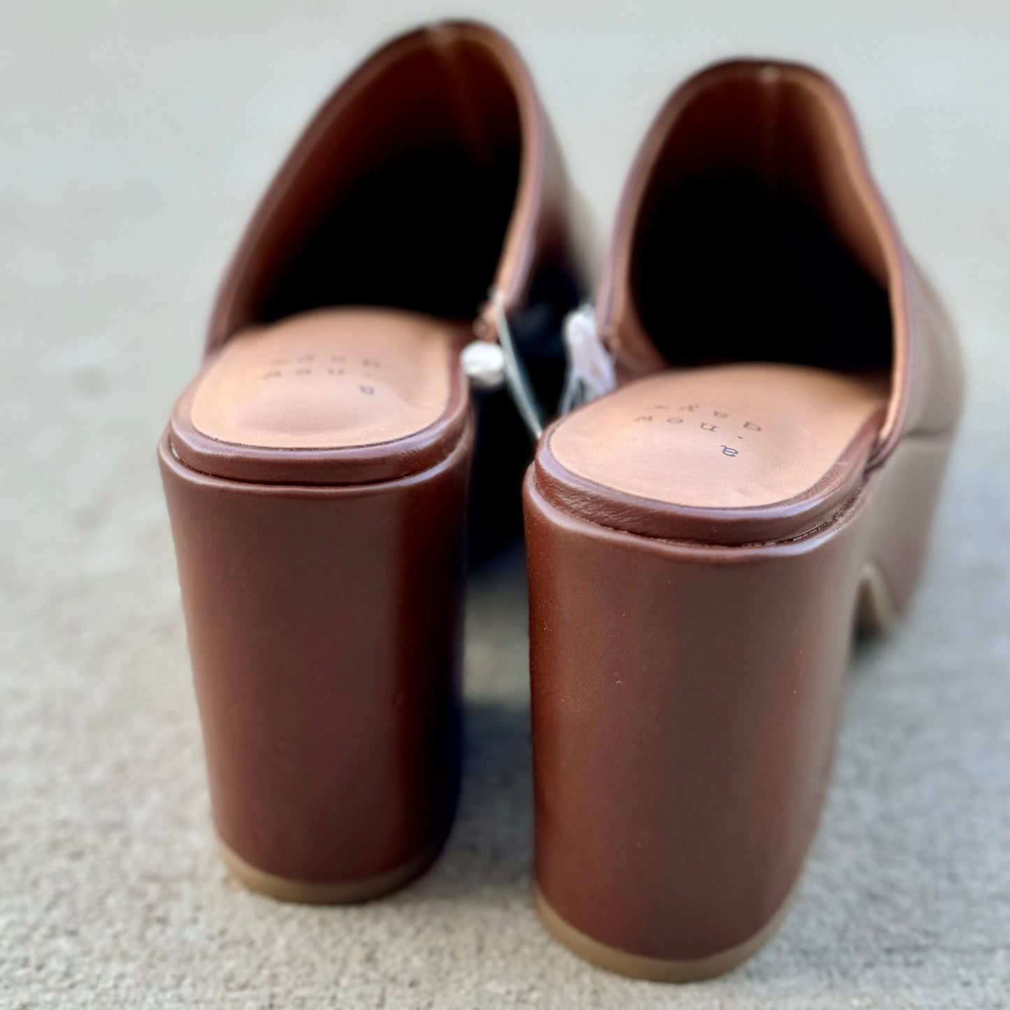 Pre-Loved Brown Clogs