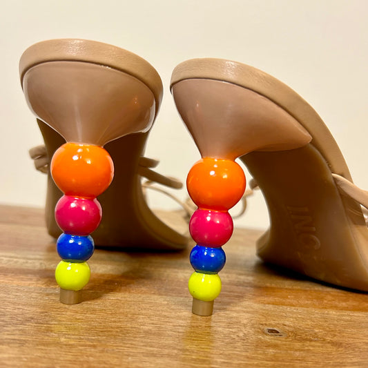 Pre-Loved Inc. - Skittles Multi Color Strappy Heel