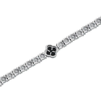 Clover Tennis Bracelet