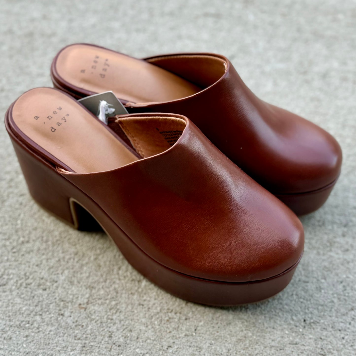 Pre-Loved Brown Clogs