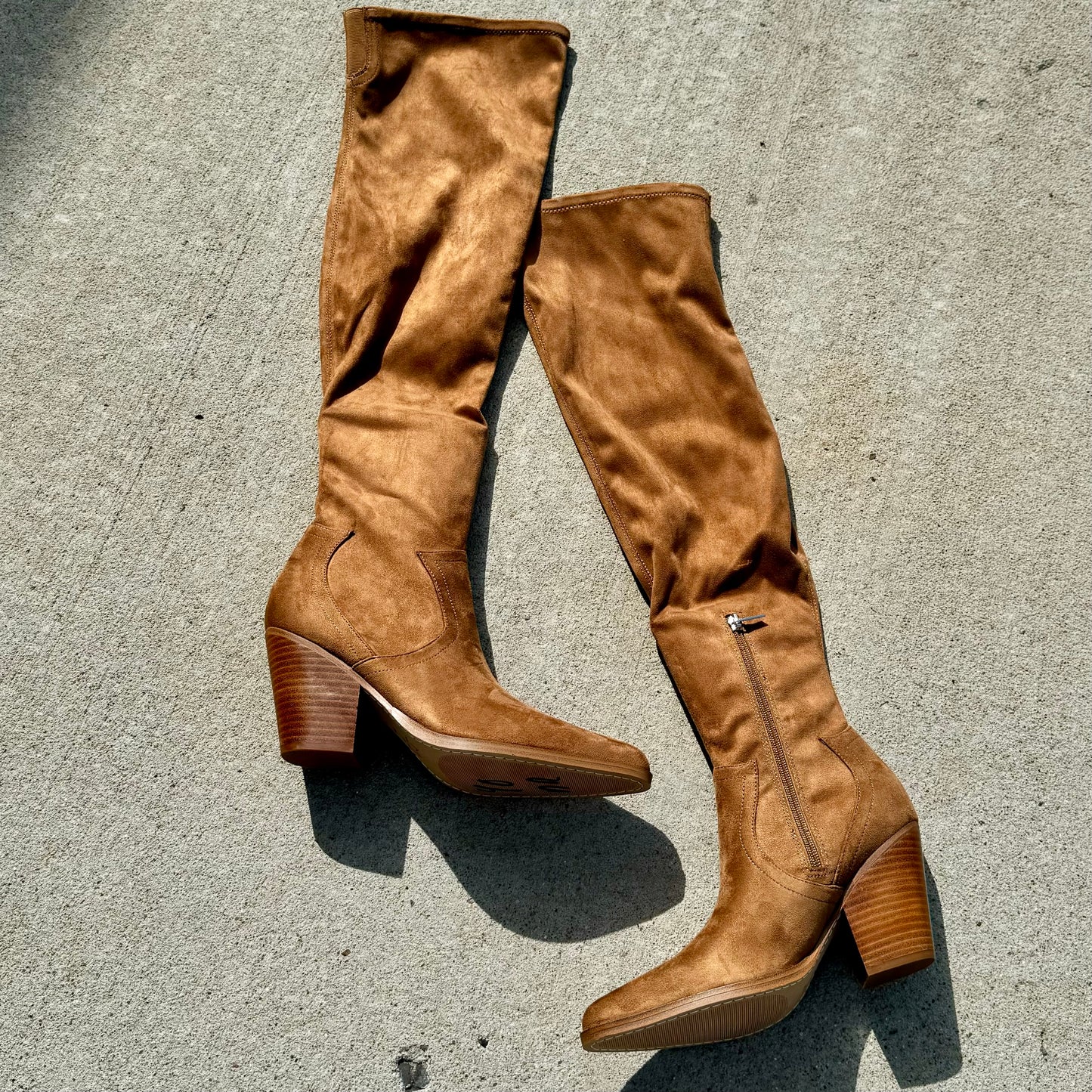 Pre-Loved Marc Fisher Brown Suede Boots