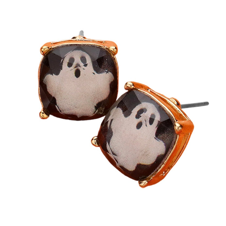 Ghost Stud Earrings