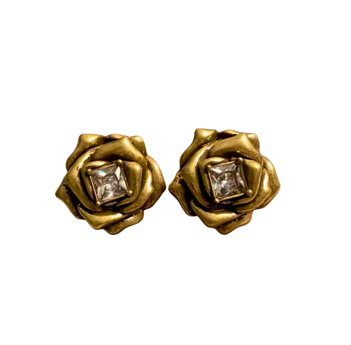 Rose Stud Earrings