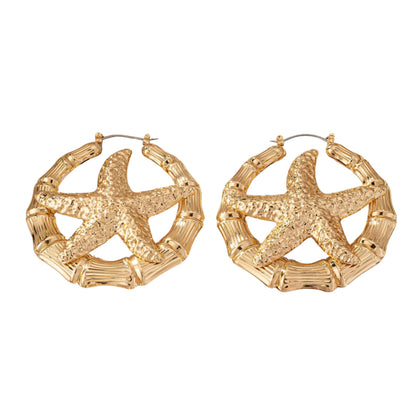 Starfish Bamboo Earrings