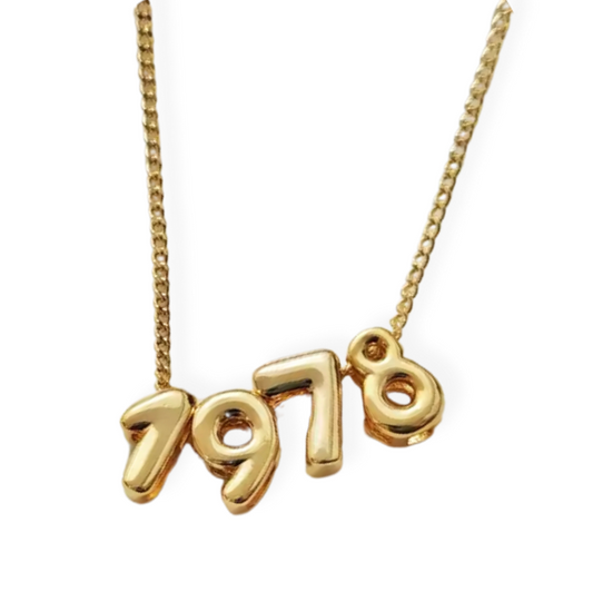 Number Personalized Necklace