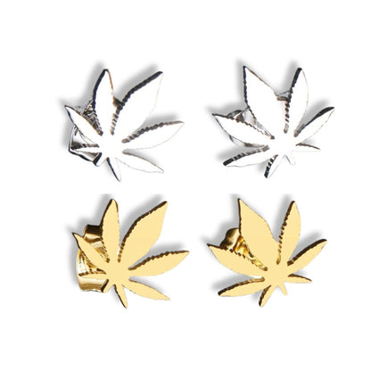 Leaf Stud Earrings