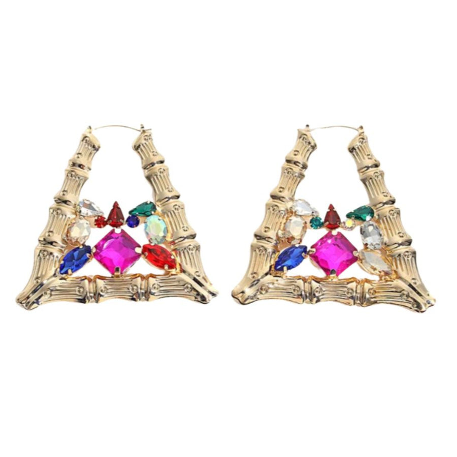 Triangle Bamboo Earrings