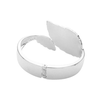 Leaf Cuff - Silver